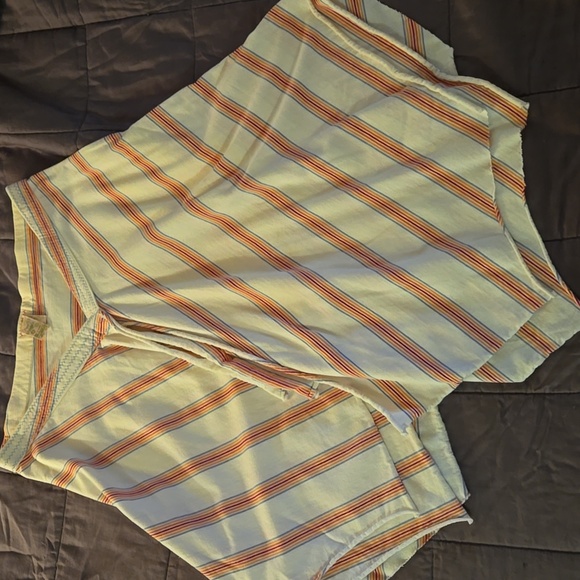 Free People Multi color Assymetrical layered skirt cotton Small - Picture 6 of 8